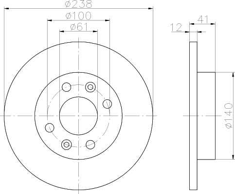 NF PARTS Piduriketas NF1699122